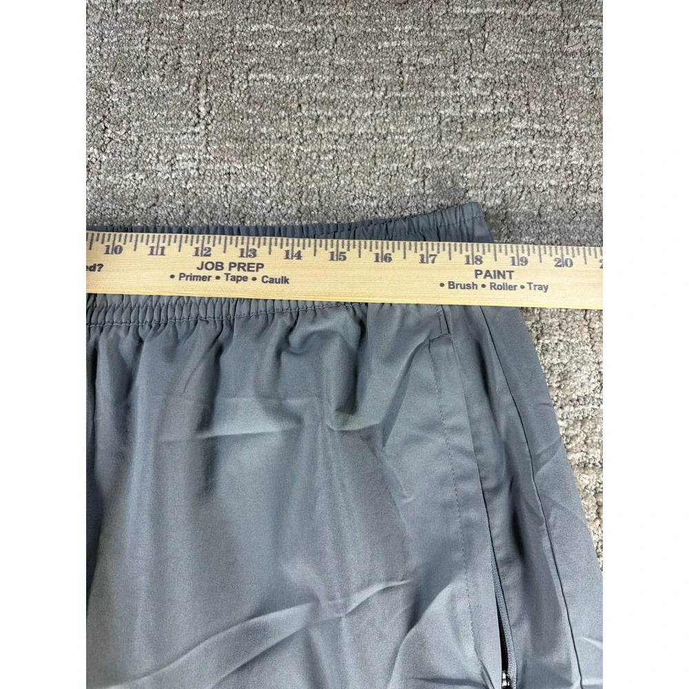 Jordan Dri-FIT Athletic Pants Zipper Pockets Gray XXL Mens Polyester